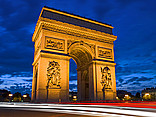 Arc de Triomphe Bild Sehenswürdigkeit  