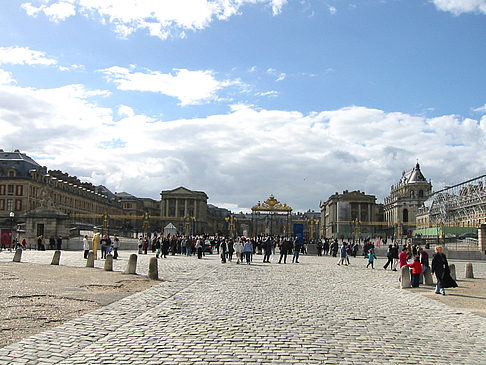Blick auf Versailles Fotos