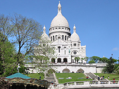 Fotos Vor der Sacre Coeur