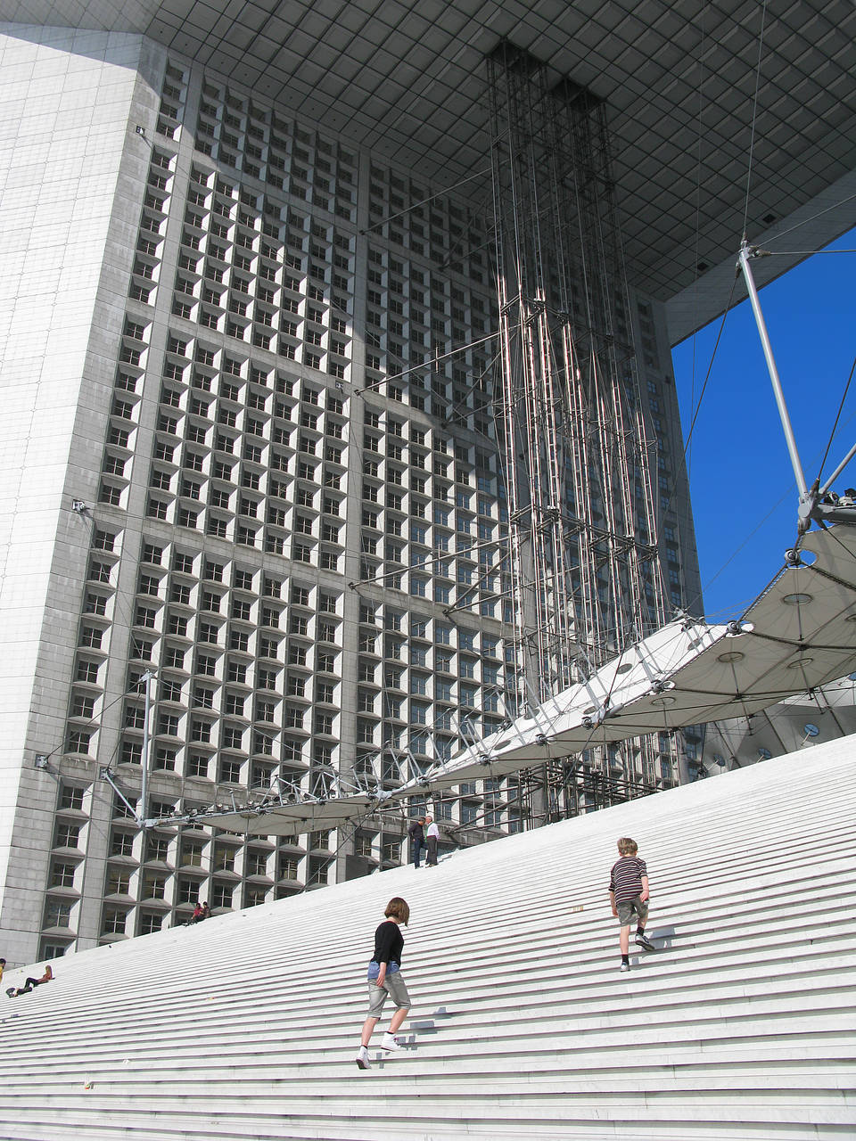 La Grande Arche Ansicht von Citysam  