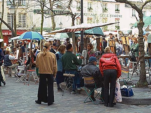  Impressionen von Citysam  Bilder und Portraits auf dem Place du Tertre