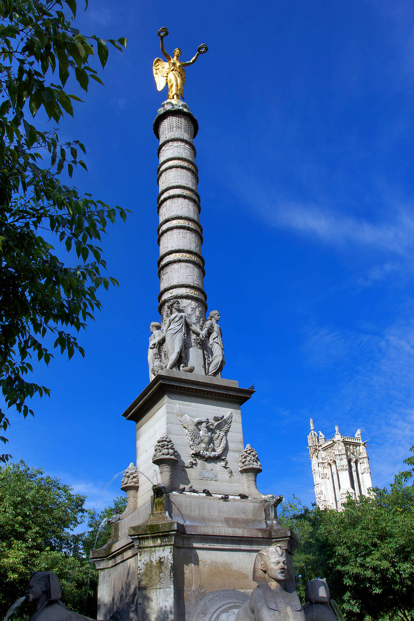 Place du Châtelet Bildansicht Sehenswürdigkeit  