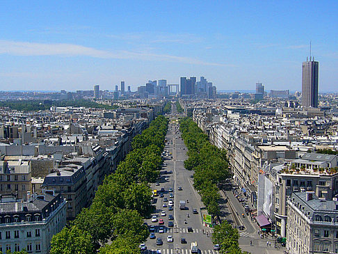  Foto Reiseführer  Blick von der Aussichtsterrasse nach La Défense