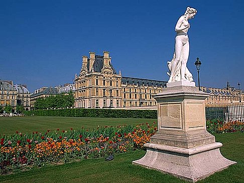 Jardin des Tuileries Impressionen Attraktion  