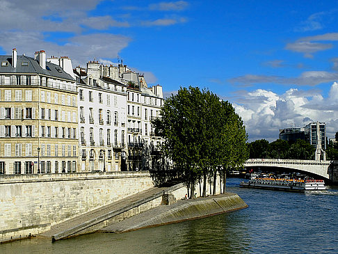 Île Saint-Louis Foto Sehenswürdigkeit  in Paris 