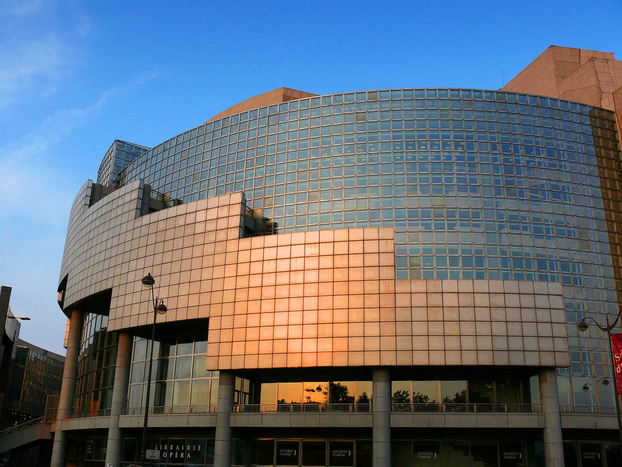 Opéra de la Bastille Ansicht Reiseführer  