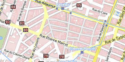 Forum des Halles Paris Stadtplan